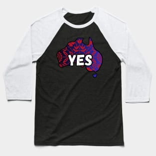 Yes Vote To The Voice Uluru Statement To Parliament Gifts Baseball T-Shirt